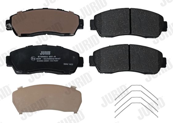 JURID 573892J Brake Pad Set, disc brake
