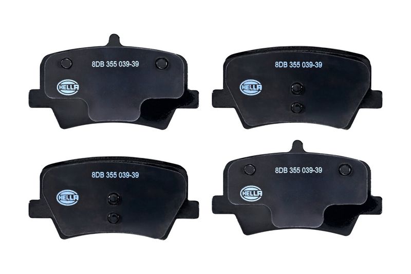 Set placute frana,frana disc 8DB 355 039-391 HELLA