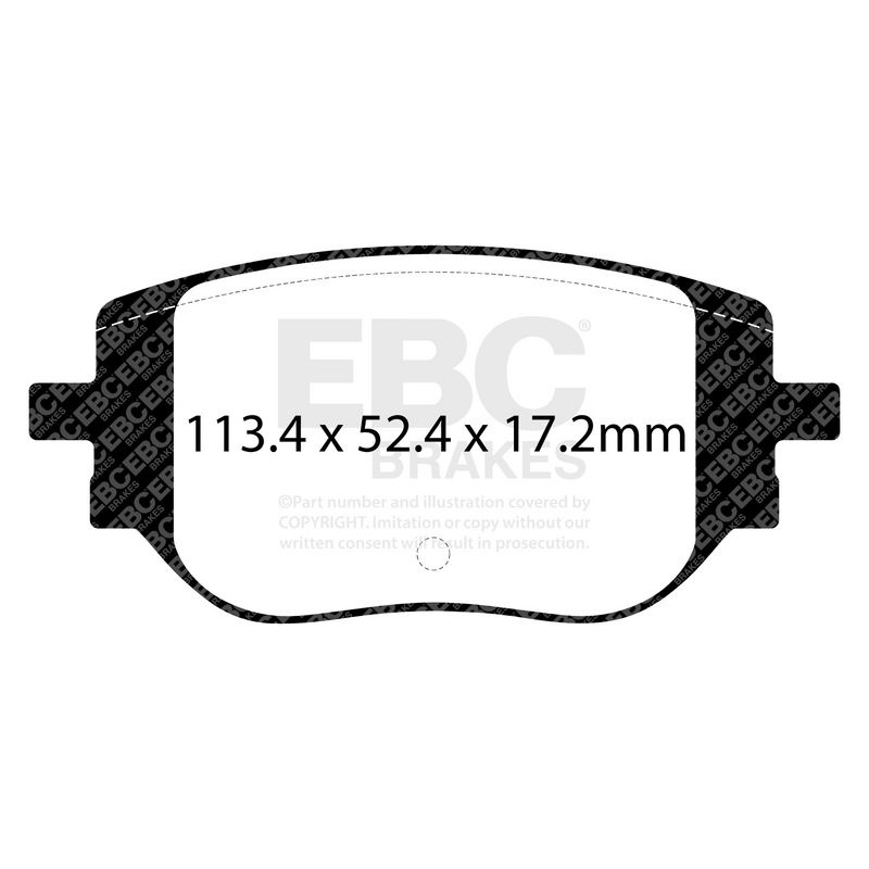 EBC Brakes Remblokkenset, schijfrem DPX2478