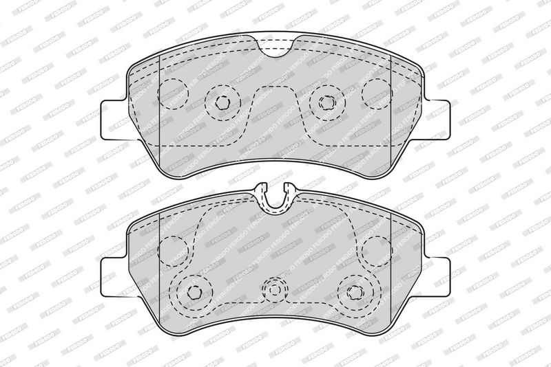 FERODO Plaquettes de frein à disque FVR4398