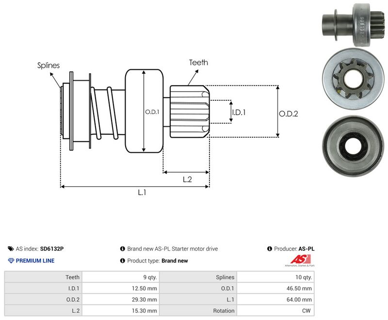 Vabajooks, starter, AS-PL SD6132P
