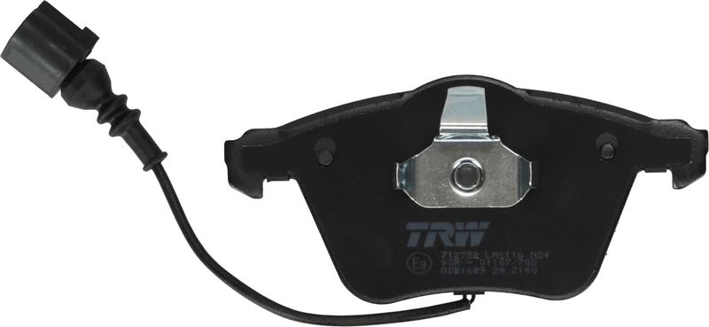 Piduriklotsi komplekt, ketaspidur, TRW GDB1689