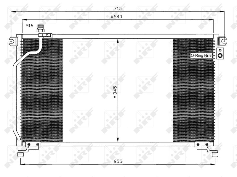 Конденсатор, система кондиціонування повітря, Nrf 35374