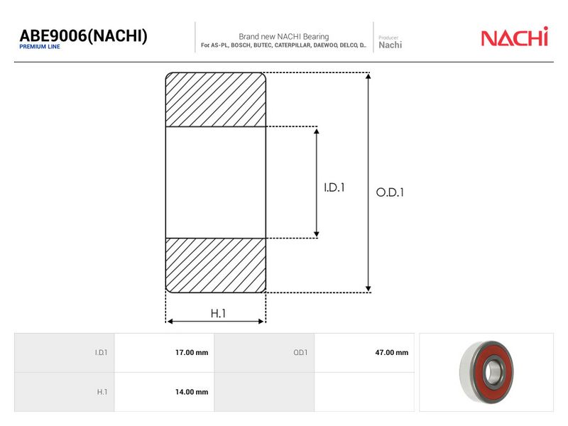 This part match OEM code: 23120-65004