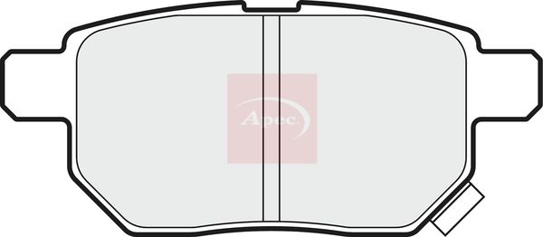 APEC Brake Pad Set, disc brake PAD1579