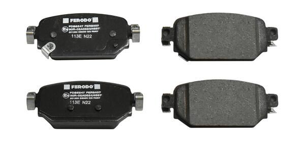 FERODO FDB5247 Brake Pad Set, disc brake