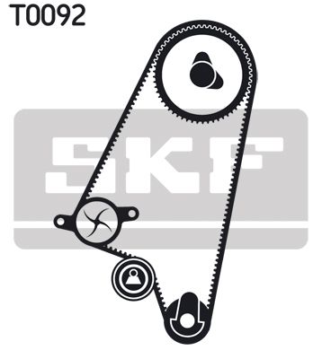 SKF VKMC 05121-2 Water Pump & Timing Belt Kit