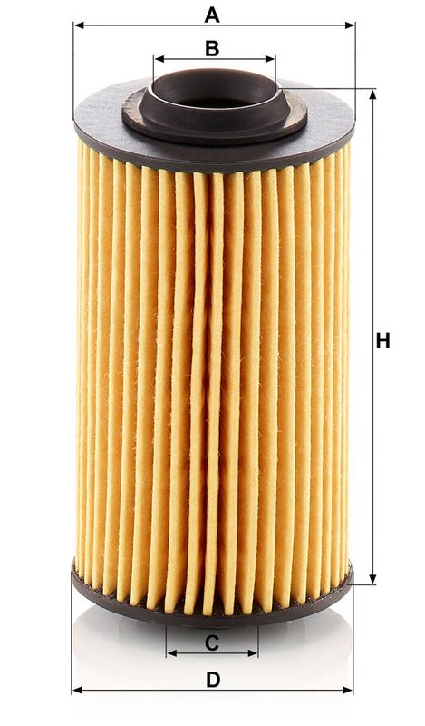 Õlifilter, MANN-FILTER HU 69, 3 x