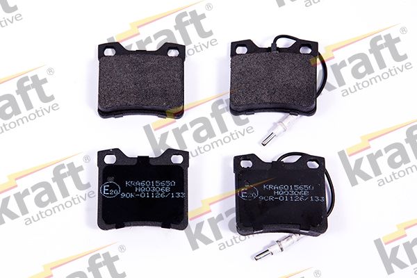 KRAFT Automotive 6015650 Stabdžių trinkelių rinkinys, diskinis stabdys