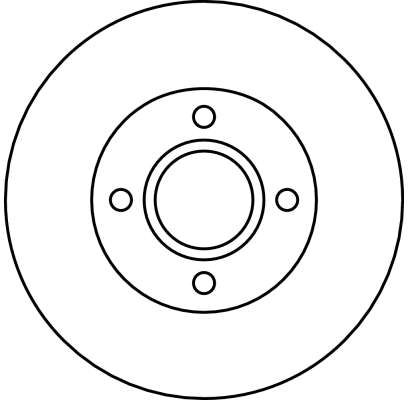 TRW DF4036 Brake Disc