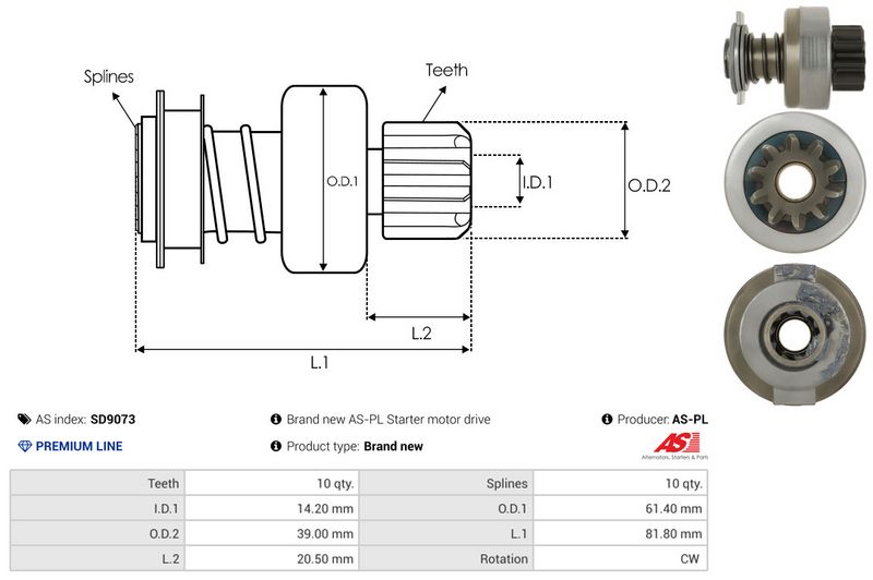 Vabajooks, starter, AS-PL SD9073