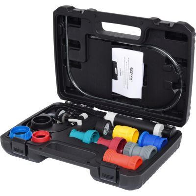 KS TOOLS Aušinimo sistemos slėgio patikros komplektas