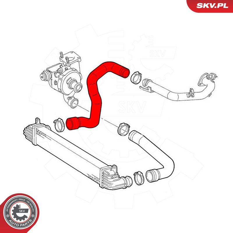 Laadimisõhu voolik, ESEN SKV 43SKV355