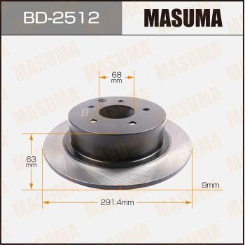 Гальмівний диск, Masuma BD-2512