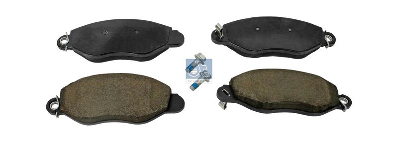 DT Spare Parts 13.93101 - Brake Pad Set, disc brake