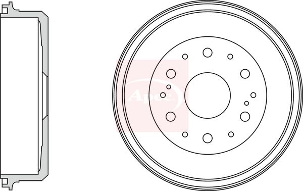 APEC Brake Drum DRM9996