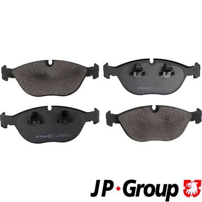 JP GROUP Mercedess гальмівні колодки передній Mercedess 4,3/5,5 W202/210 AMG 97-,BMW E38 750i,Golf IV,Passat 3.2/4.0 M