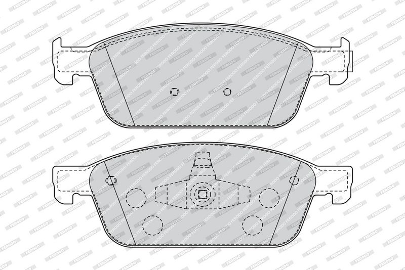 FERODO Plaquettes de frein à disque FDB4416