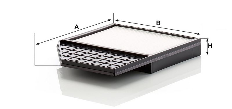 Filter, salongiõhk, MANN-FILTER CU 32 011, 1