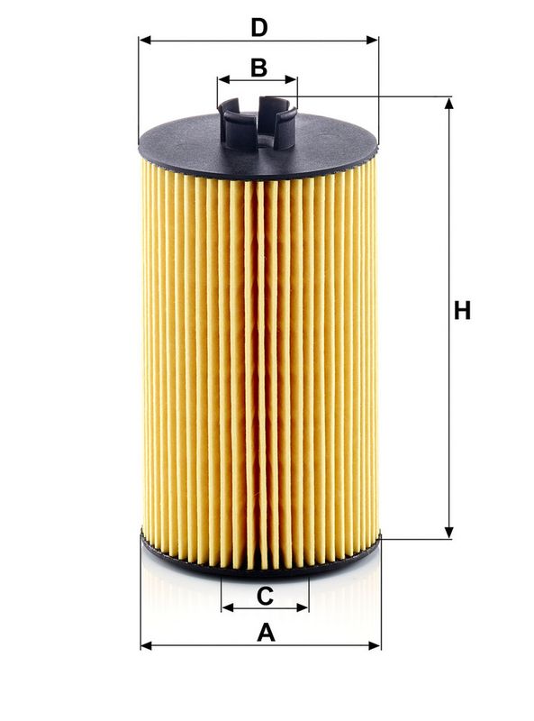 Filtru ulei HU 931/6 x MANN-FILTER