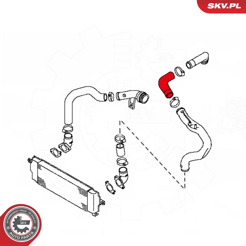 Laadimisõhu voolik, ESEN SKV 24SKV798