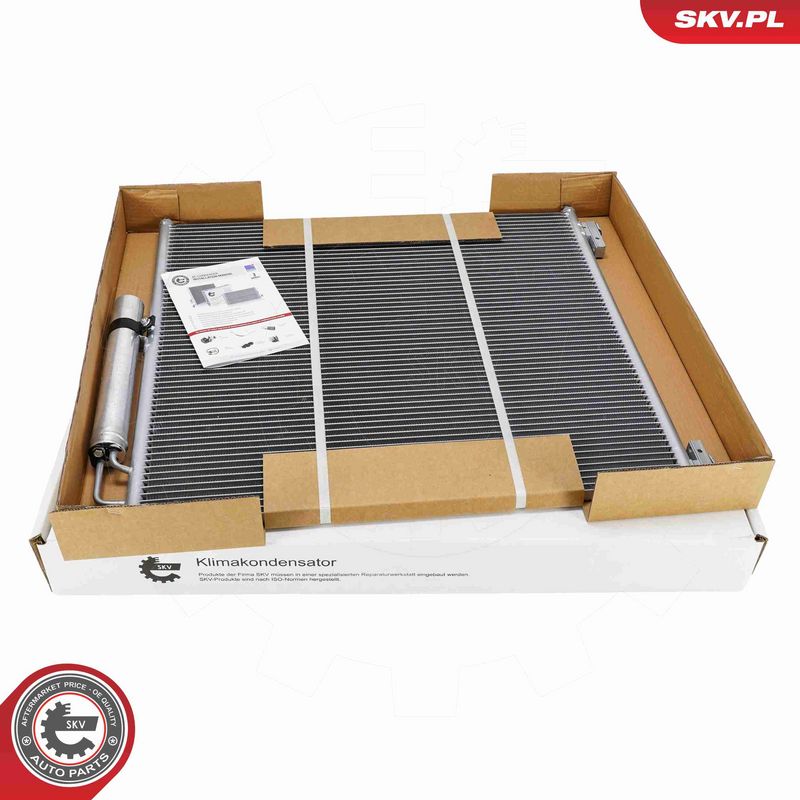ESEN SKV 86SKV387 Condenser, air conditioning