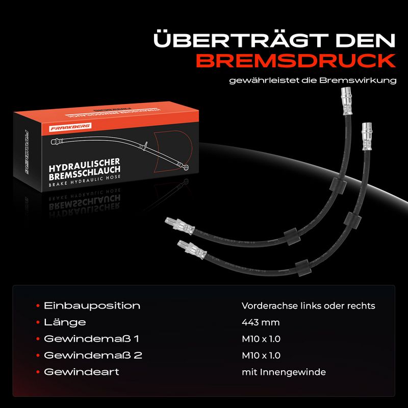 Frankberg 5481FB0004408 Brake Hose