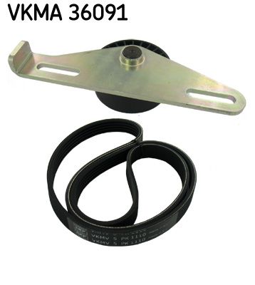 SKF hosszbordás szíj készlet VKMA 36091