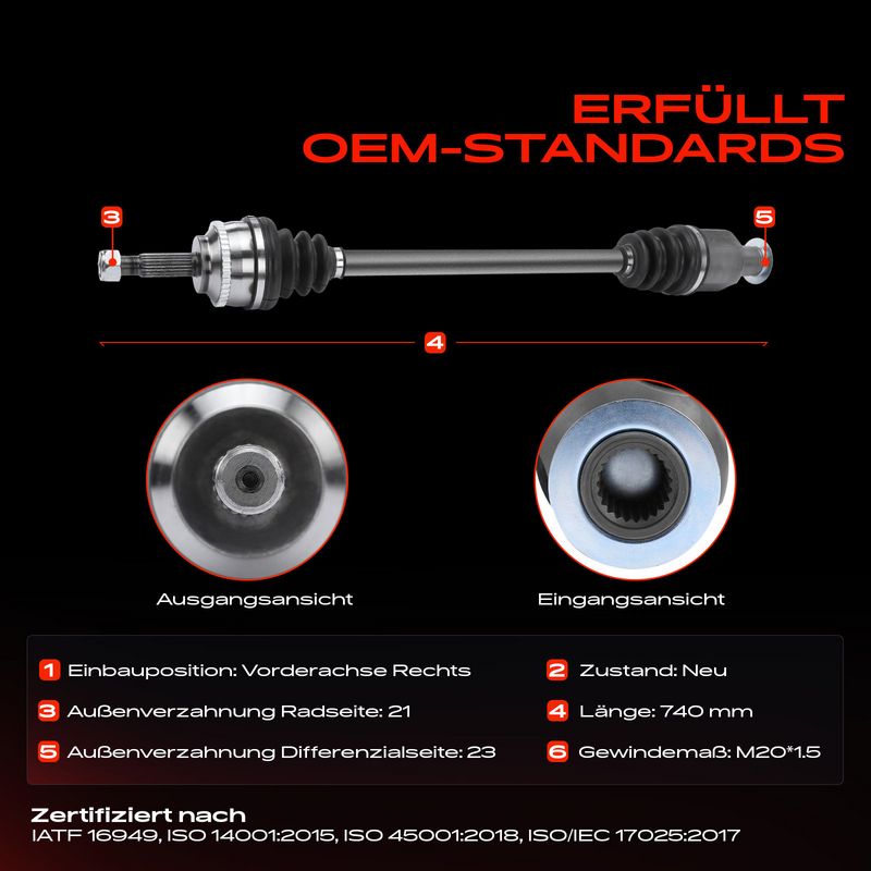 Frankberg 5481FB0010690 Drive Shaft