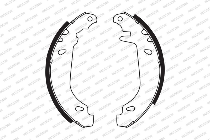 Sada brzdových čelistí FSB337