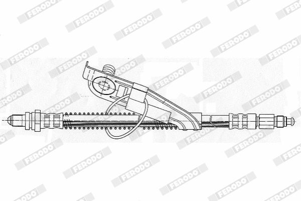 Гальмівний шланг, Ferodo FHY2284