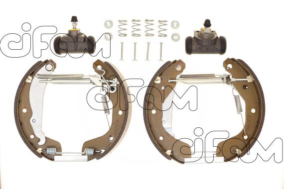 CIFAM OPEL комплект тормозных колодок ASTRA F T92 1.6 95-98, CORSA C X01 1.7 DI 00-09, CHEVROLET CORSA 1.6 GS 97-02