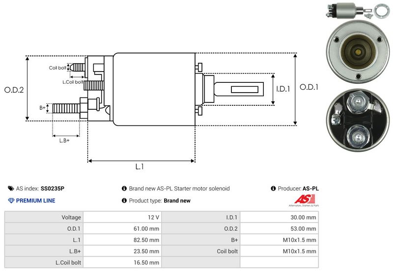 This part match OEM code: A3441527210