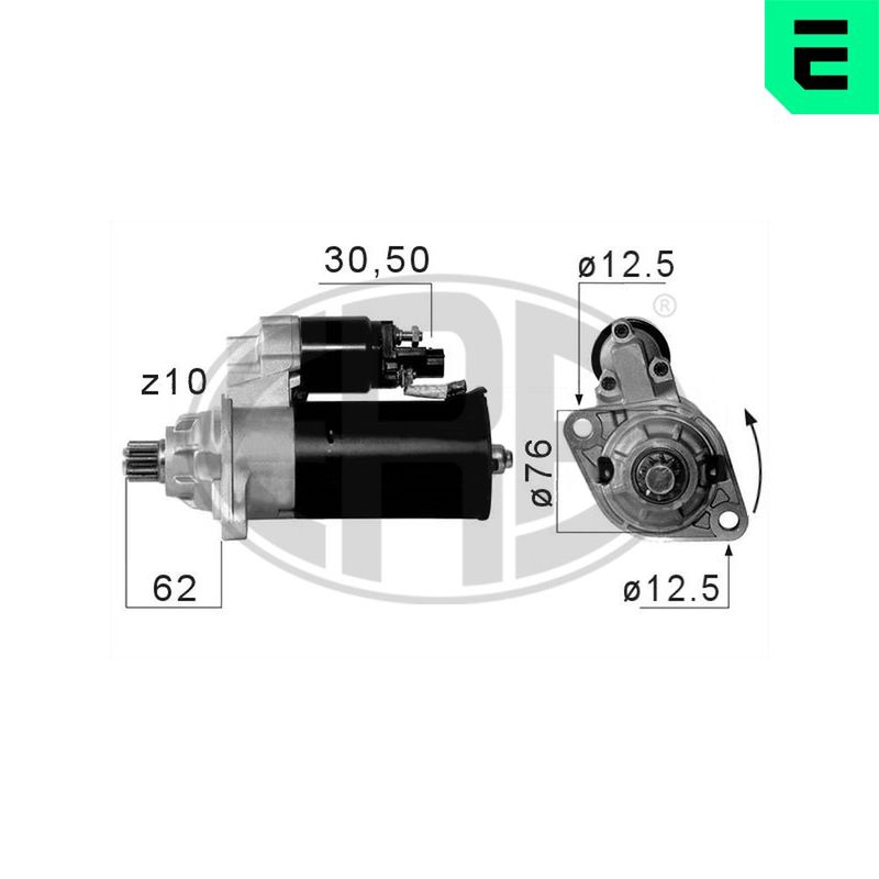 Стартер, Era 220661A