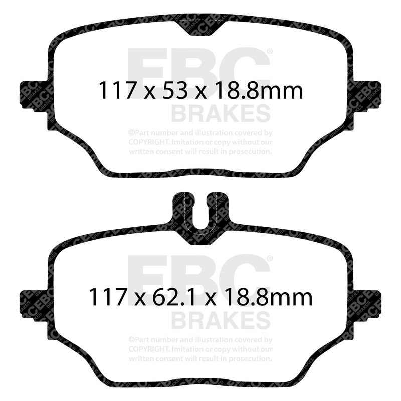 EBC Brakes Remblokkenset, schijfrem DP42426R