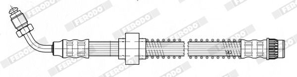 Гальмівний шланг, Ferodo FHY3021