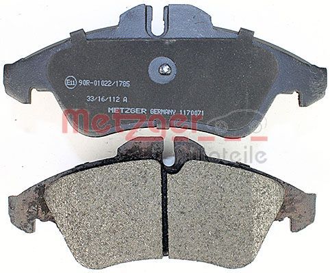 METZGER 1170071 Brake Pad Set, disc brake