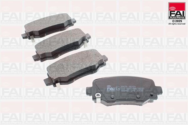 FAI AutoParts Stabdžių trinkelių rinkinys, diskinis stabdys