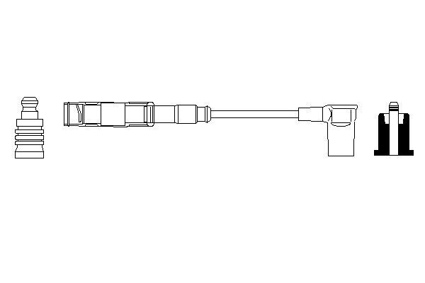 BOSCH 0 356 912 908 Ignition Cable