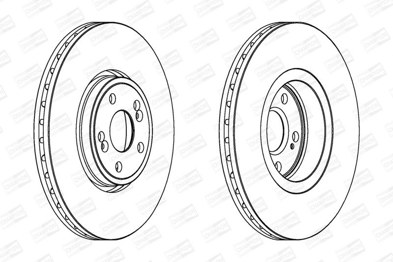Disc frana 562187CH-1 CHAMPION