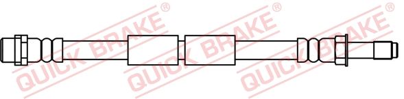 Гальмівний шланг, 435мм, Quick Brake 32.427