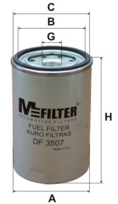 Palivový filtr DF 3507