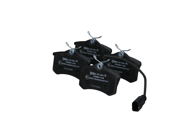 Sada brzdových destiček, kotoučová brzda 301681A