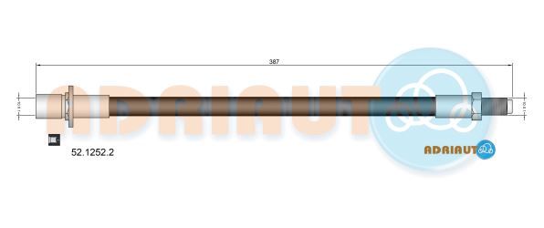 Гальмівний шланг, Adriauto 52.1252.2