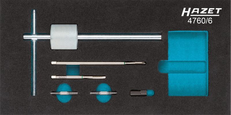 Set extractor bujii incandescente HAZET 4760/6