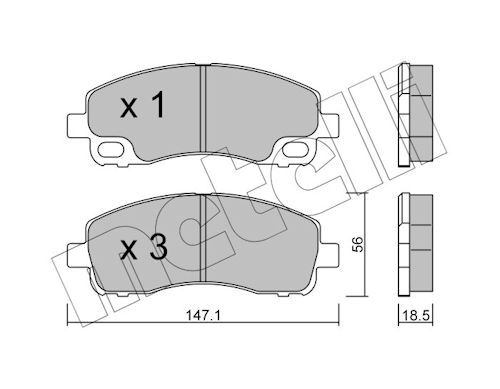 This part match OEM code: MK528943
