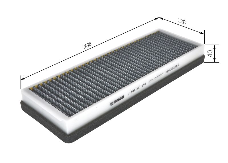 BOSCH 1 987 431 154 Filter, cabin air