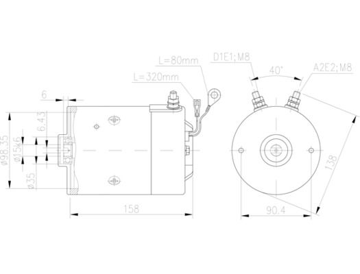 Product Image - Elektromotor - MM96 - MAHLE