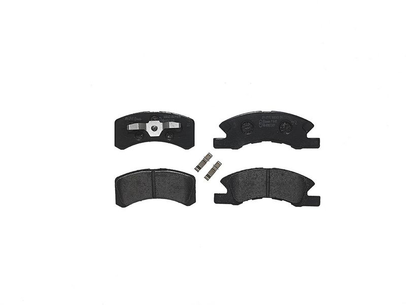комплект спирачно феродо, дискови спирачки BREMBO