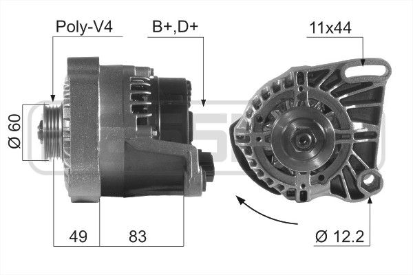 ERA generátor 210027R